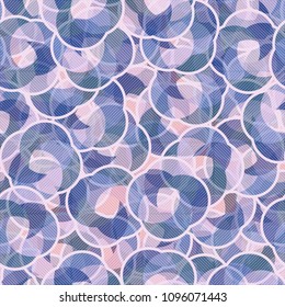 Abstraction. Seamless camouflage pattern located under the net.