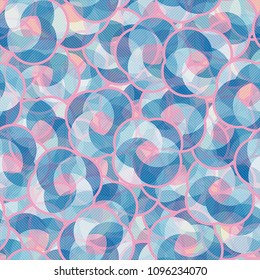 Abstraction. Seamless camouflage pattern located under the net.