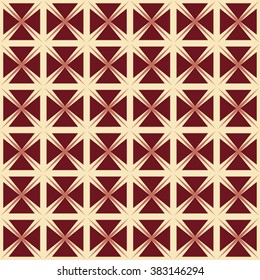 Abstraction seamless pattern of rhombuses and triangles.