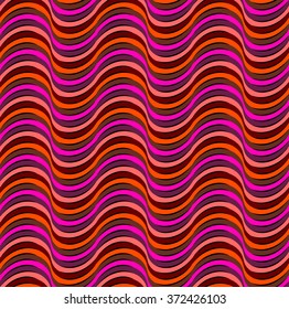 abstraction of swirling wavy lines