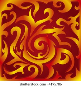 Abstraction with swirls