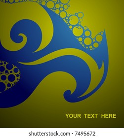 Abstraction with swirls