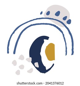 abstraction texture handmade shapes geometric ornament