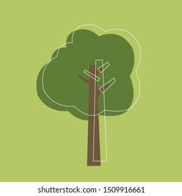 abstraction for trees, contrast and minimalism 