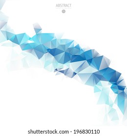 abstraction triangle geometric blue scene straight water colorful abstraction scene multicolor numeric glassware ripple clouds modern site deal blue wave green luxurious refreshing beauty concept flag