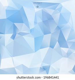 abstraction triangle geometric blue winter background water winter abstraction scene digital trendy site employment blue luxurious refreshing beauty concept flag drip insert futuristic collage visual