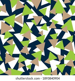 abstraction triangles seamless vector print for banner and your advertising