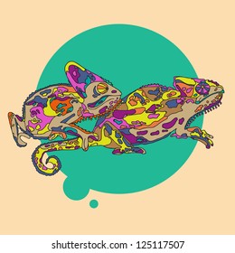 abstraction with two chameleons