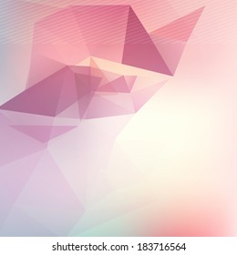 abstraction vector blurred geometrical scene with triangles straight star abstract scene numeric new trendy site flooring blue fancy lighting concept original banner drip future creation collage magaz