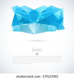 abstraction vector modern background with shape object straight water white star conceptual scene numeric glass splash cloud trendy artistic site blue wave fancy lighting print relaxed science concept
