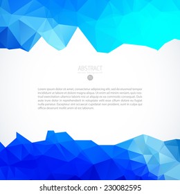 abstraction vector modern scene with three item pattern for design line water abstract scene numeric glassware cloud trendy site blue luxurious light imprint refreshing banner straight promotion futur