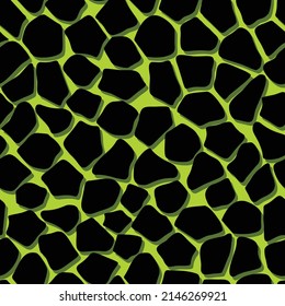 Abstraction vector pattern giraffe seamless background, fashion illustration.