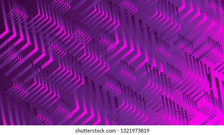 Abstraction of violet-pink color with arrows of such a shade that transmit the 3D look. A smart design for your business ad. And for the back background.