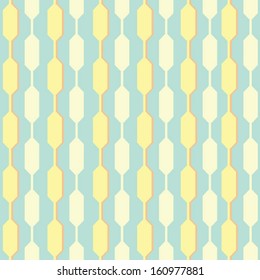 abstraction from the yellow geometrical figures incorporated in verticals lines