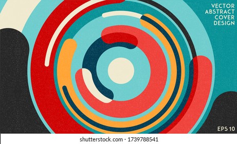 Fondo abstracto moderno. Gráfico minimalista, concepto creativo, elemento geométrico. Plantilla de ilustración de material vectorial de pancarta o afiches Fácil de editar para Su diseño.