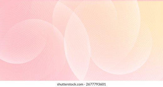 abstract.modern.minimalist.pink e amarelo fundo gradiente e efeito gradiente.círculo efeito.memphis.trendy.