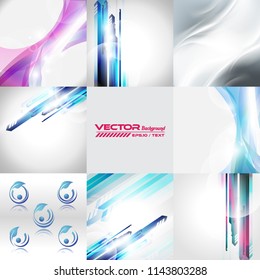 abstracts background set
