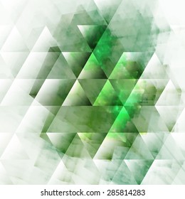 Abstracts background with transparent rectangular shapes as conceptual metaphor for modern technology, science and business.