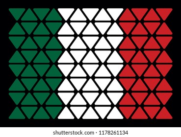 Abstracts design for Mexico independence day.