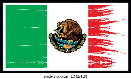 Abstracts design for Mexico independence day.