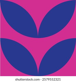 Abstracts geometric shape with colorfully