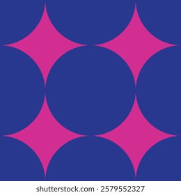 Abstracts geometric shape with colorfully