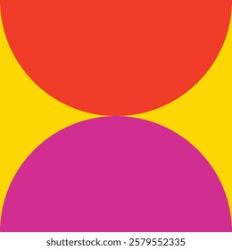 Abstracts geometric shape with colorfully