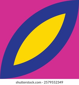Abstracts geometric shape with colorfully