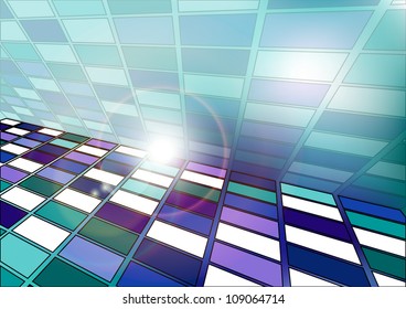 abstracts of squares background