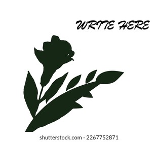 Abstracts tree Watercolor vector illustration Card