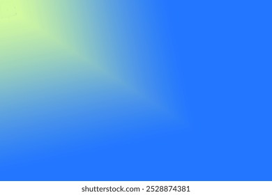 Color de fondo abstracto Gradiente simple Azul Amarillo