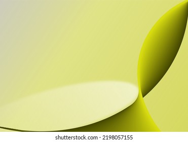 Abstrak background with yellow leaves and copy space