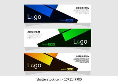 Abstrak banner design