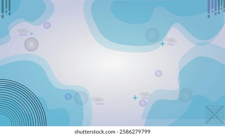 abstrak blue wallpaper with shadow