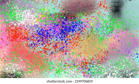 Abstrak Freckle Multi Color Background Stock Vector (Royalty Free ...