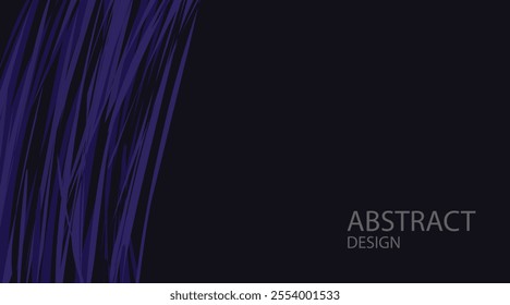 abstrak midnight blue color frame background