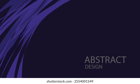 abstrak midnight blue color frame background