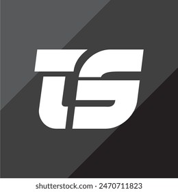 Abstraktes zufälliges Symbol Logo Vektor