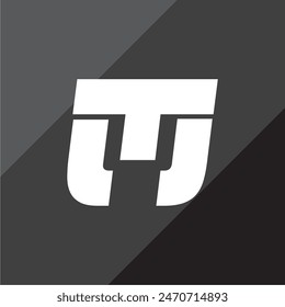 Abstraktes zufälliges Symbol Logo Vektor