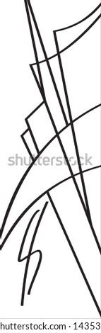 abstrakt art blak vector graphic
