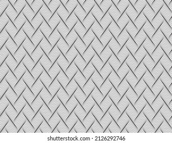 Abstratc background of swirle lines. Vector black and white line pattern with optical illusion effect for business card paper or web page.