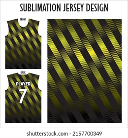 Abstratc gradient jersey design for soccer. Ready to print.