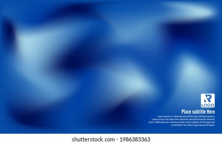 Abstratct mesh background as glare blue defocused texture. Empty blurred background. Lights illustration.