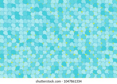 Abstrcat blue background, mosaic pattern wallpaper