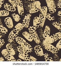 Abstrct animal print. Vector seamless baskground. Design element