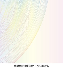 Abstrct background with multiple thin lines. Pastel colors