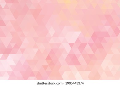 Abstrct Polygon Pink Purple Backround Vector