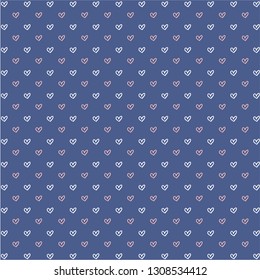 Abstrct Valentine's day vector pttern