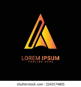 diseño de ilustraciones vectoriales del logotipo abstruct