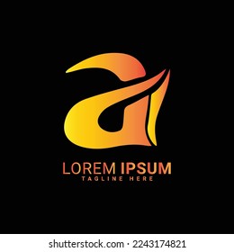 abstruct logo vector illustration design